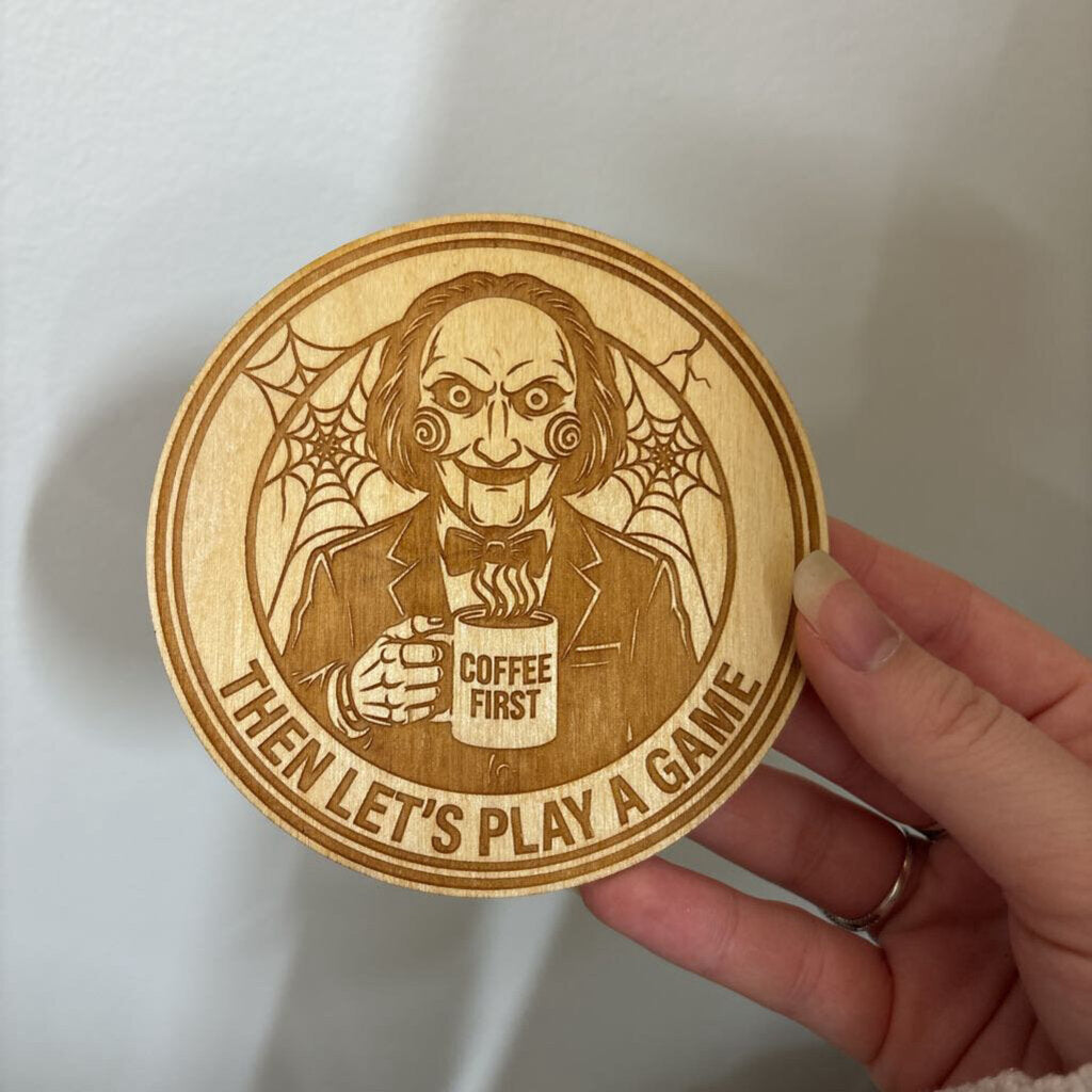 Coasters Halloween movie characters - then let's play a game