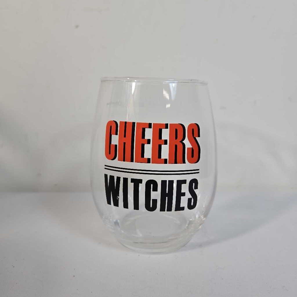 CHEERS WITCHES STEMLESS WINE GLASS