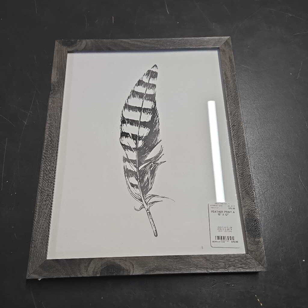 FEATHER PRINT A