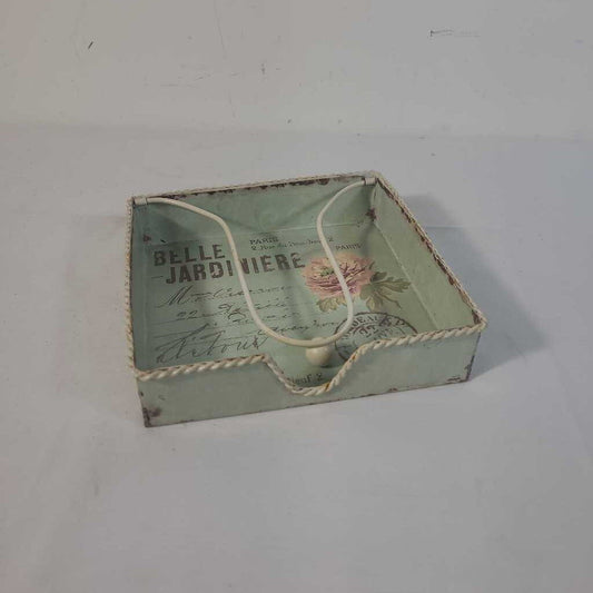SQ TIN PARIS NAPKIN HOLDER
