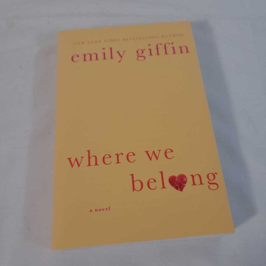 WHERE WE BELONG~ EMILY GIFFIN