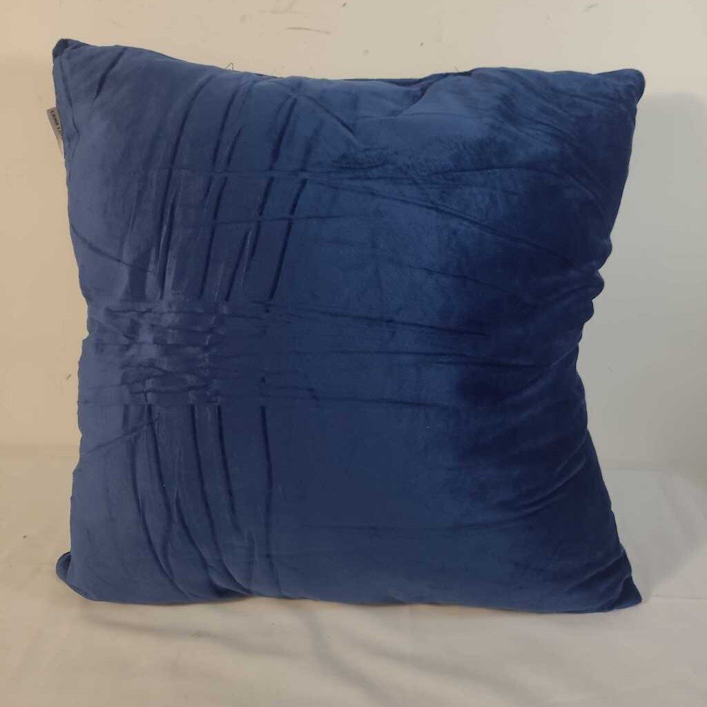 BLUE ACCENT PILLOW