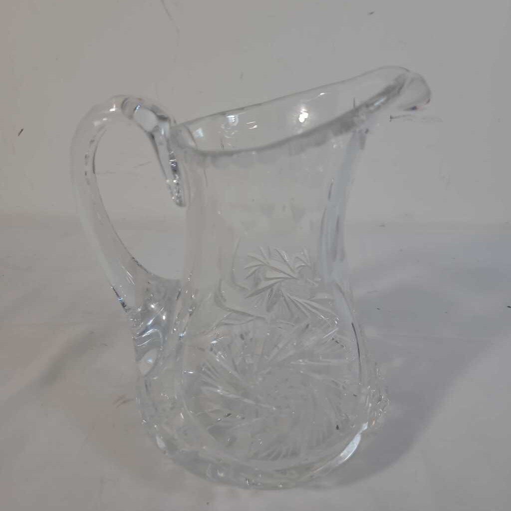SM PINWHEEL CRYSTAL PITCHER