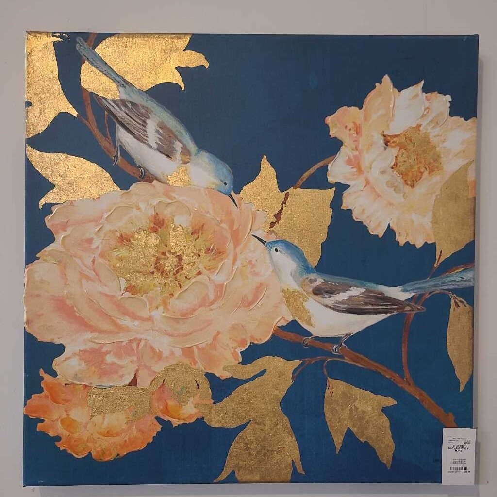 BLUE BIRD CANVASE