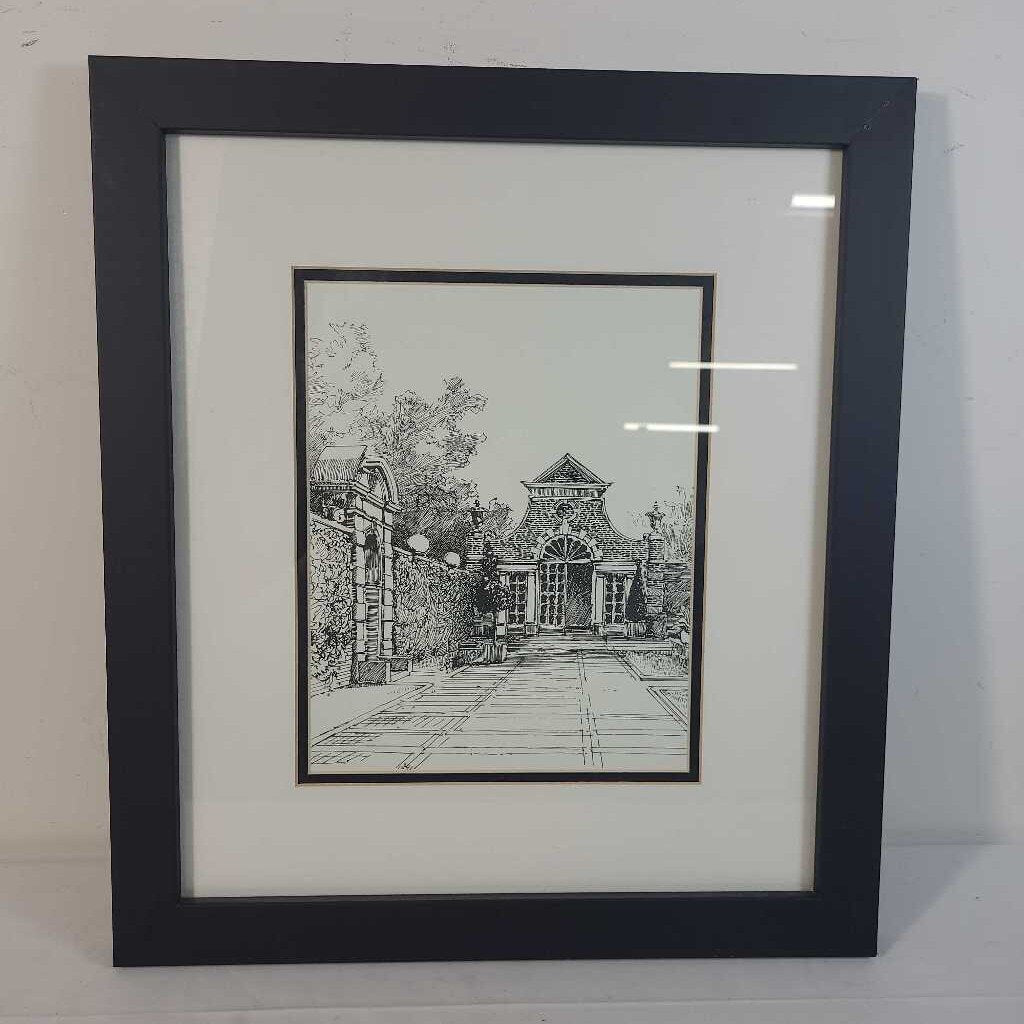 BLACK & WHITE SKETCH WALL ART
