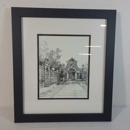 BLACK & WHITE SKETCH WALL ART