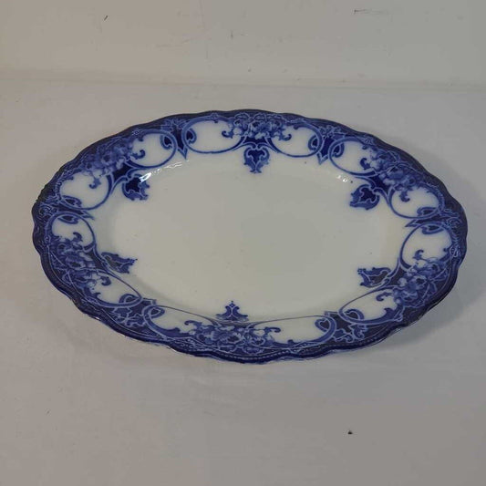 BLUE & WHITE SERVING PLATTER