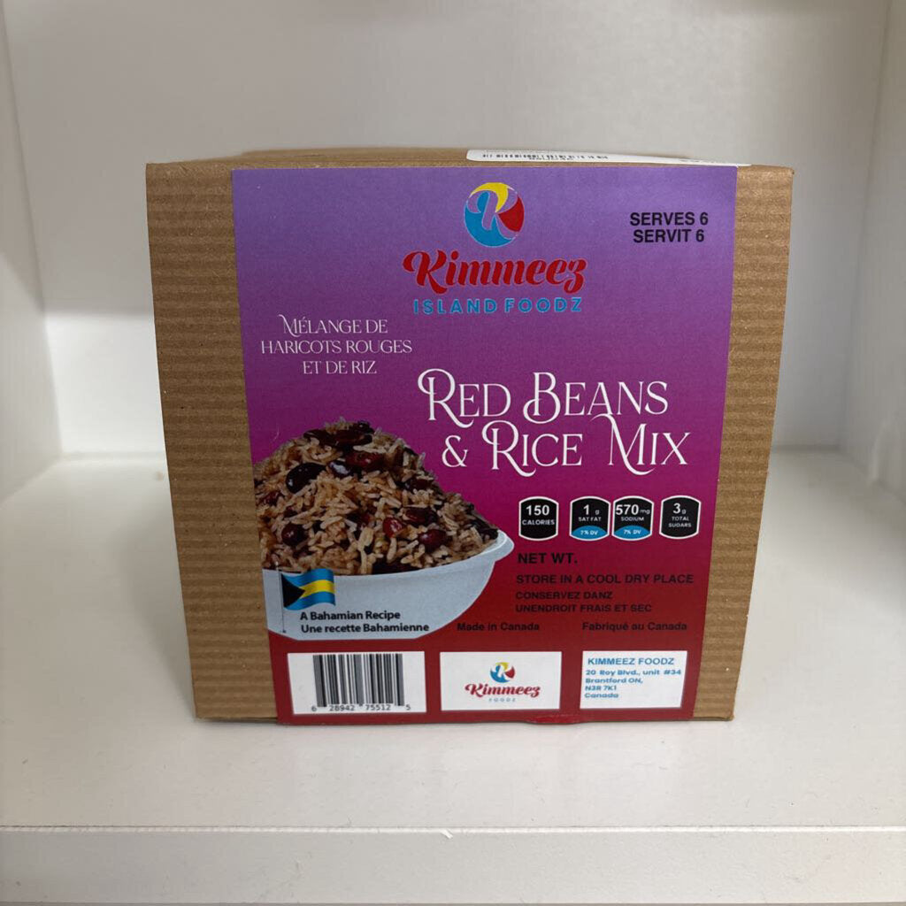 Kimmeez Foodz Red Beans N Rice Mix