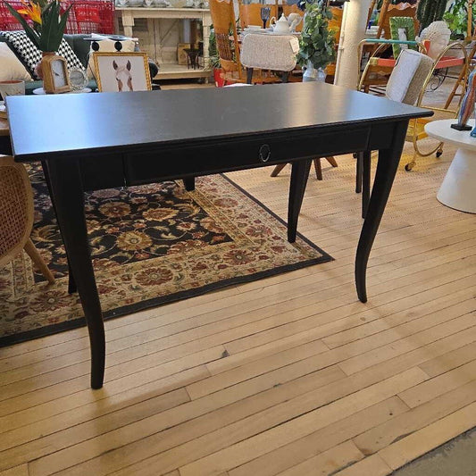 BLACK DESK W/ DRAWER