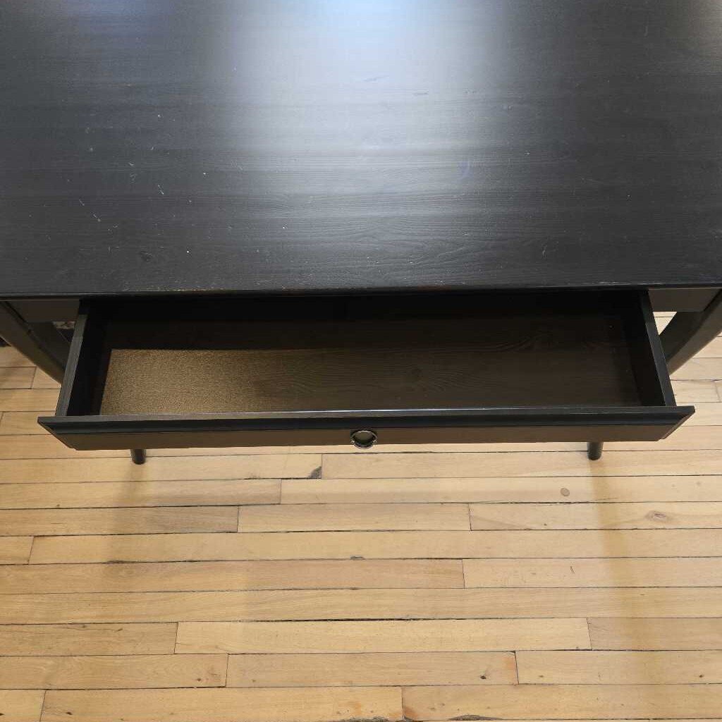BLACK DESK W/ DRAWER