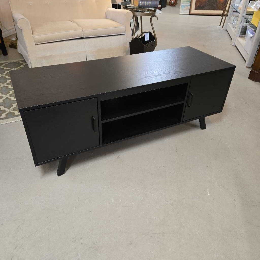 BLACK MEDIA CONSOLE