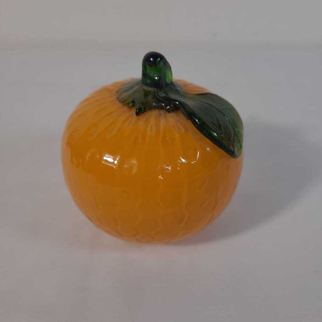 GLASS BLOWN ORANGE