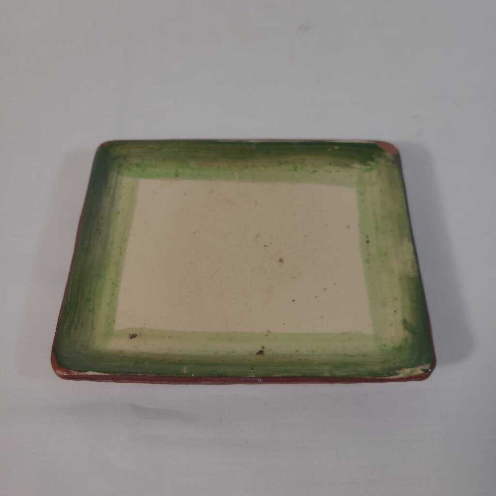 VTG POTTERY COTTAGE COVERED BUTTER DISH