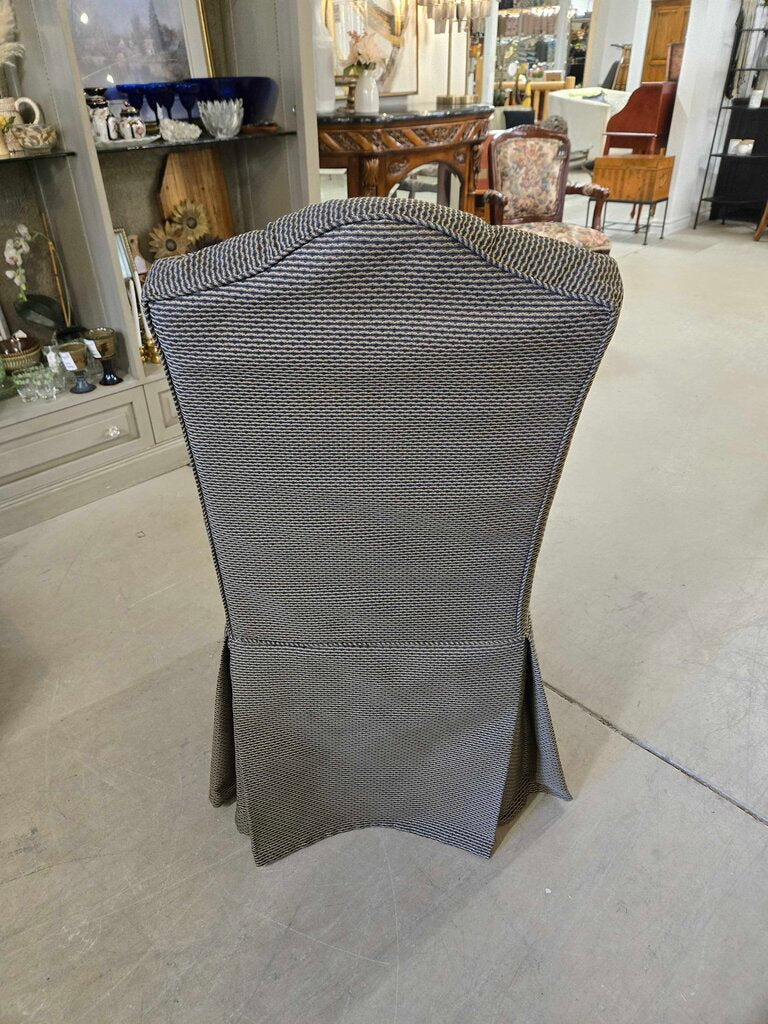 S/6 SLIP COVER DINING CHAIRS