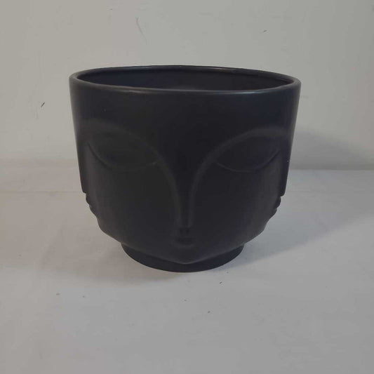 6.5" BLACK FACE POT