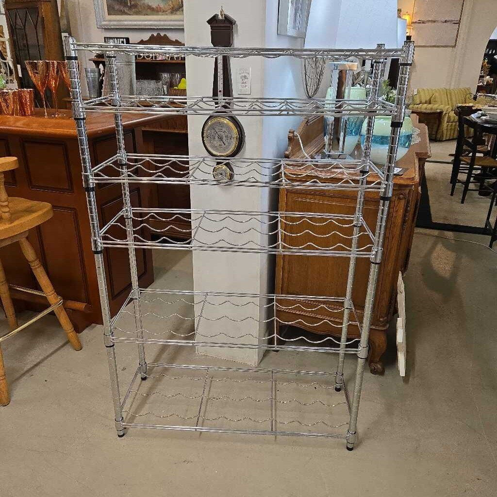 SILVER WINE BOTTLE HOLDER