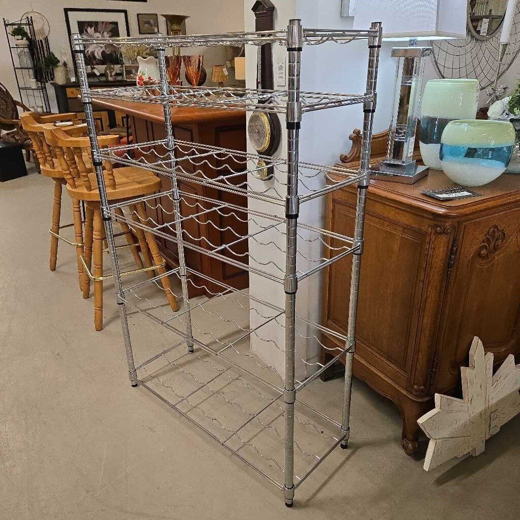 SILVER WINE BOTTLE HOLDER
