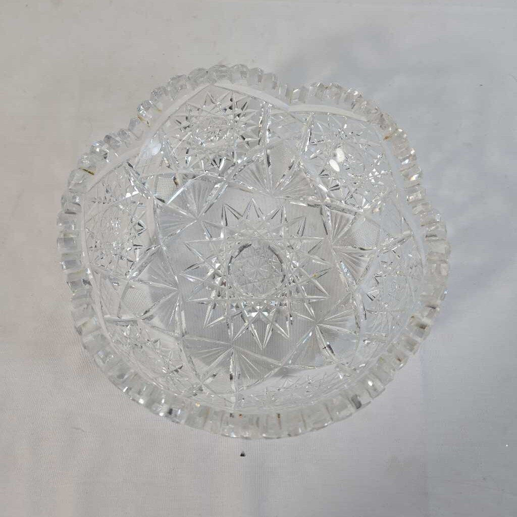 CUT GLASS BOWL