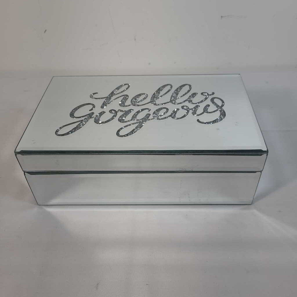 HELLO GORGEOUS MIRRORED BOX