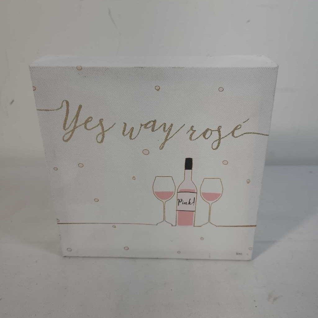 YES WAY ROSE CANVAS