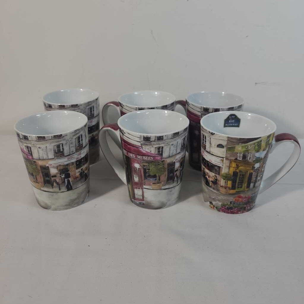 S/6 RUES DE PARIS MUGS
