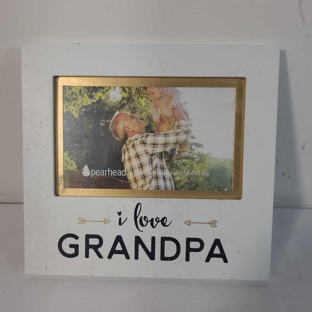 I LOVE GRANDPA PICTURE FRAME
