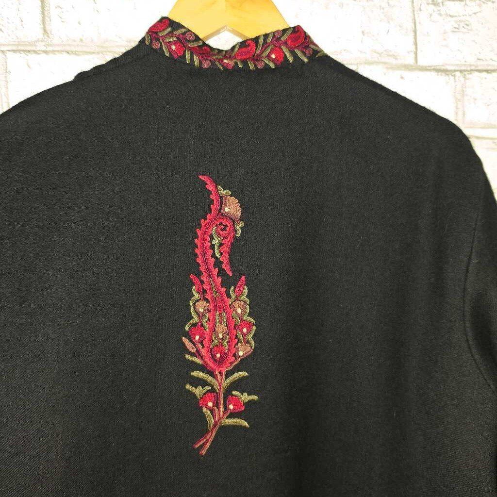 Vintage WANI Handmade Marino Wool Embroidered Jacket