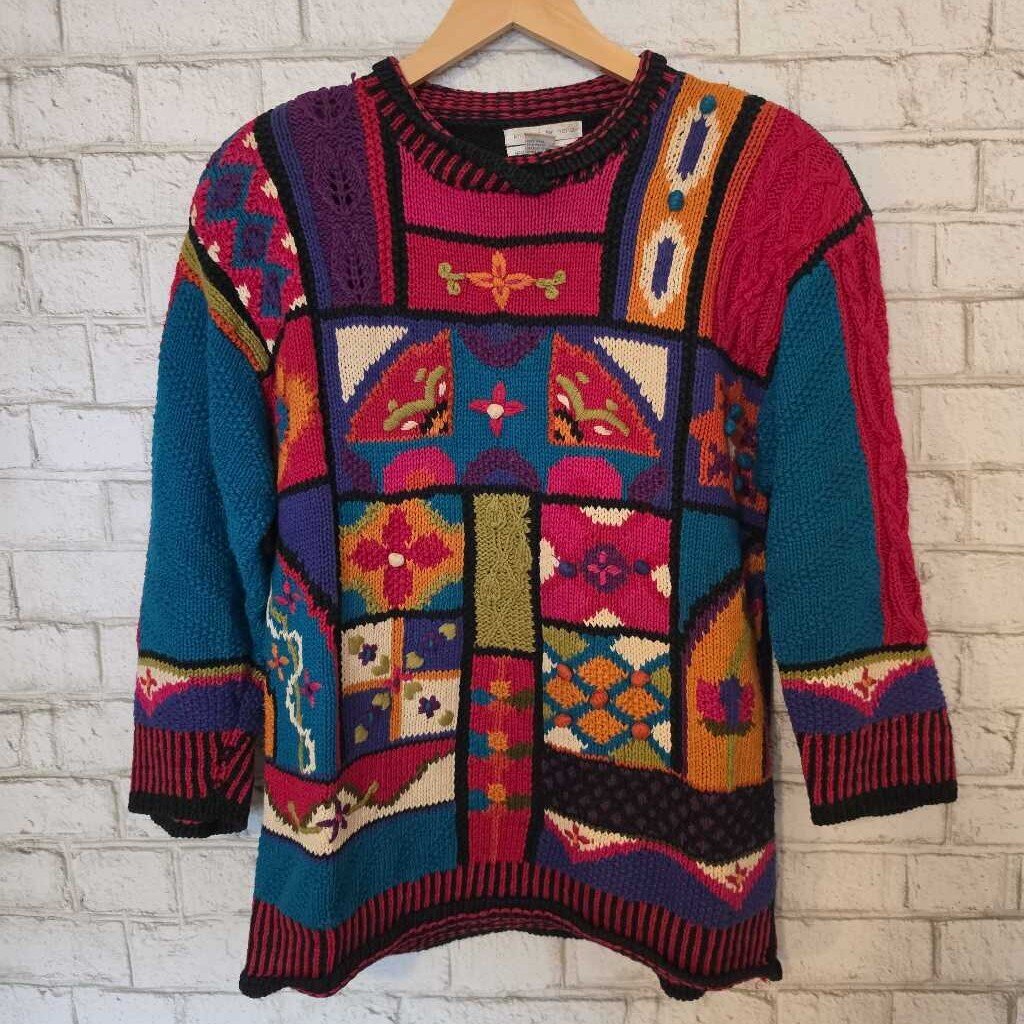 **RARE** Vintage JENNIFER REED Hand knit Sweater