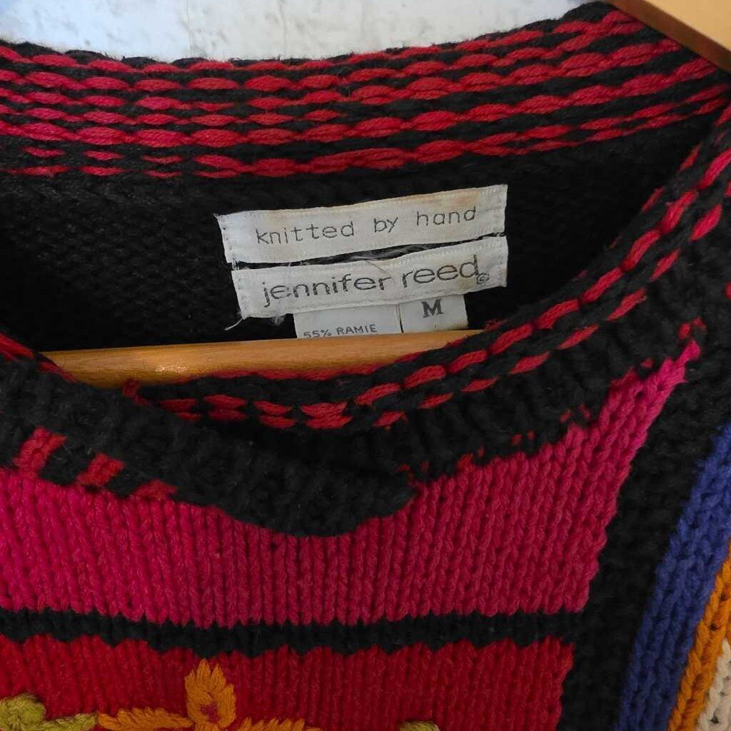 **RARE** Vintage JENNIFER REED Hand knit Sweater