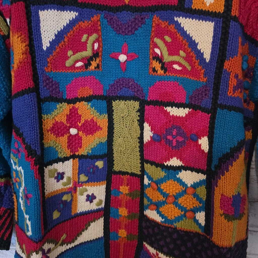 **RARE** Vintage JENNIFER REED Hand knit Sweater