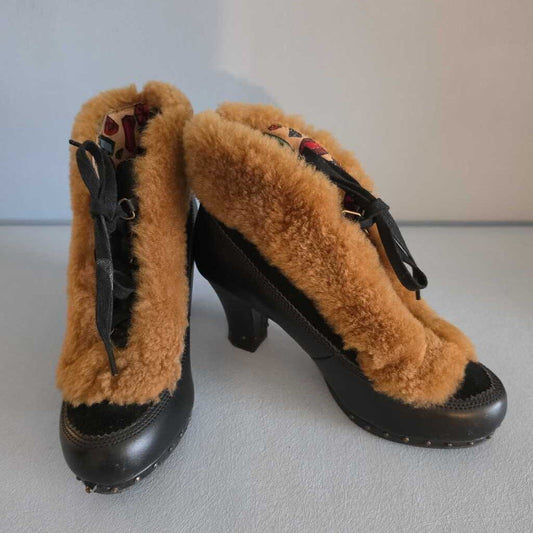 *RARE* MISS L-FIRE Alpine Booties 7.5