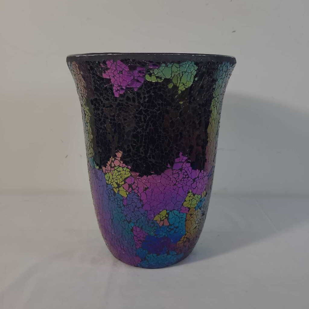 MYSTIC GLIMMER HURRICANE W/ TEALIGHT HOLDER