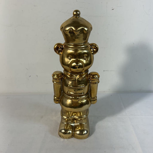 11.5" GOLD SOLDIER BEAR
