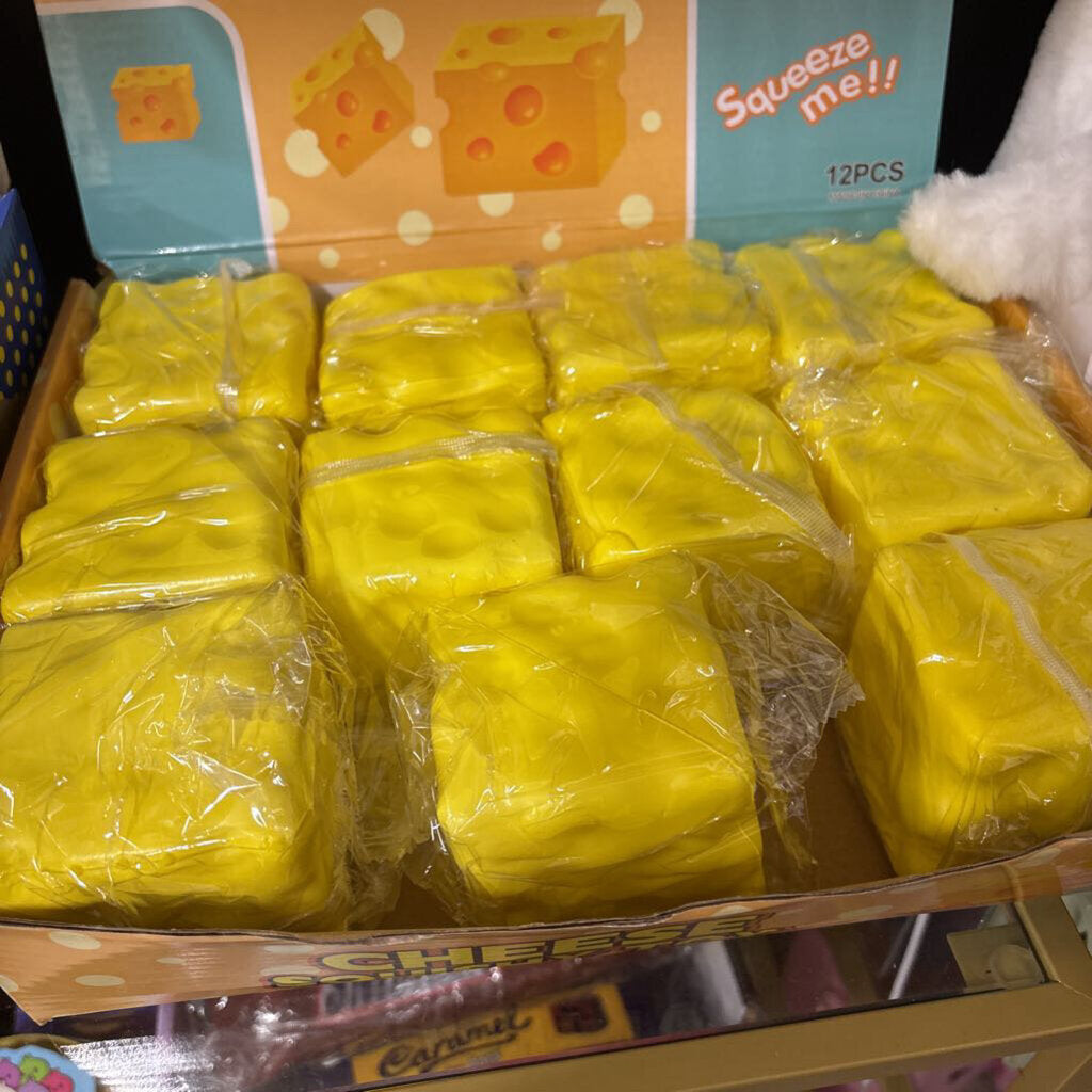 Slow rising cheese squishy