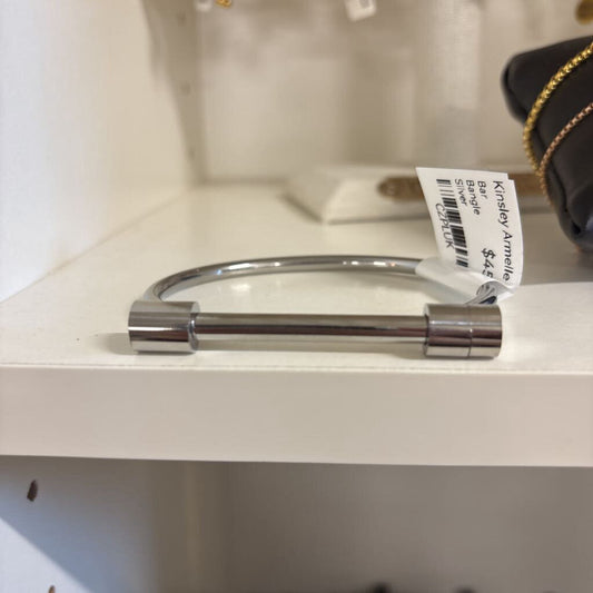 Bar Bangle Silver