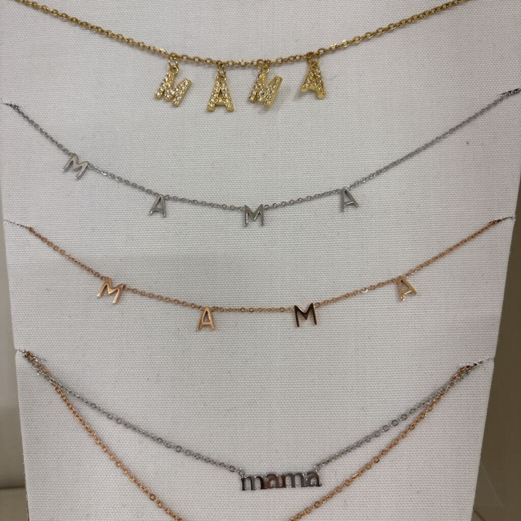 MAMA Necklace Rose Gold