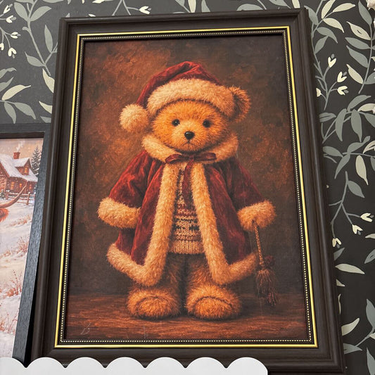 11 x 14 Bear Black and Gold Frame
