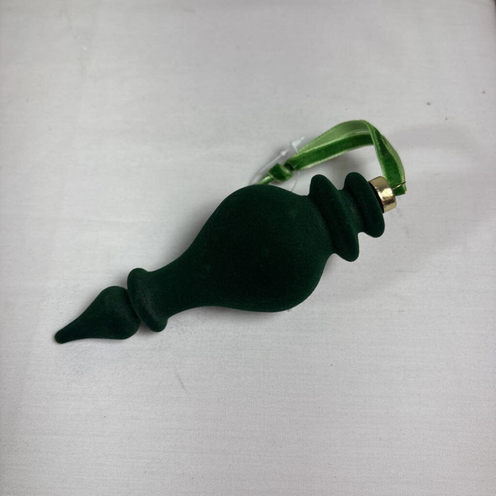 FINIAL ORNAMENT - DARK GREEN