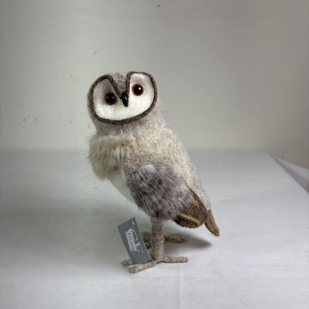 8" STANDING OWL