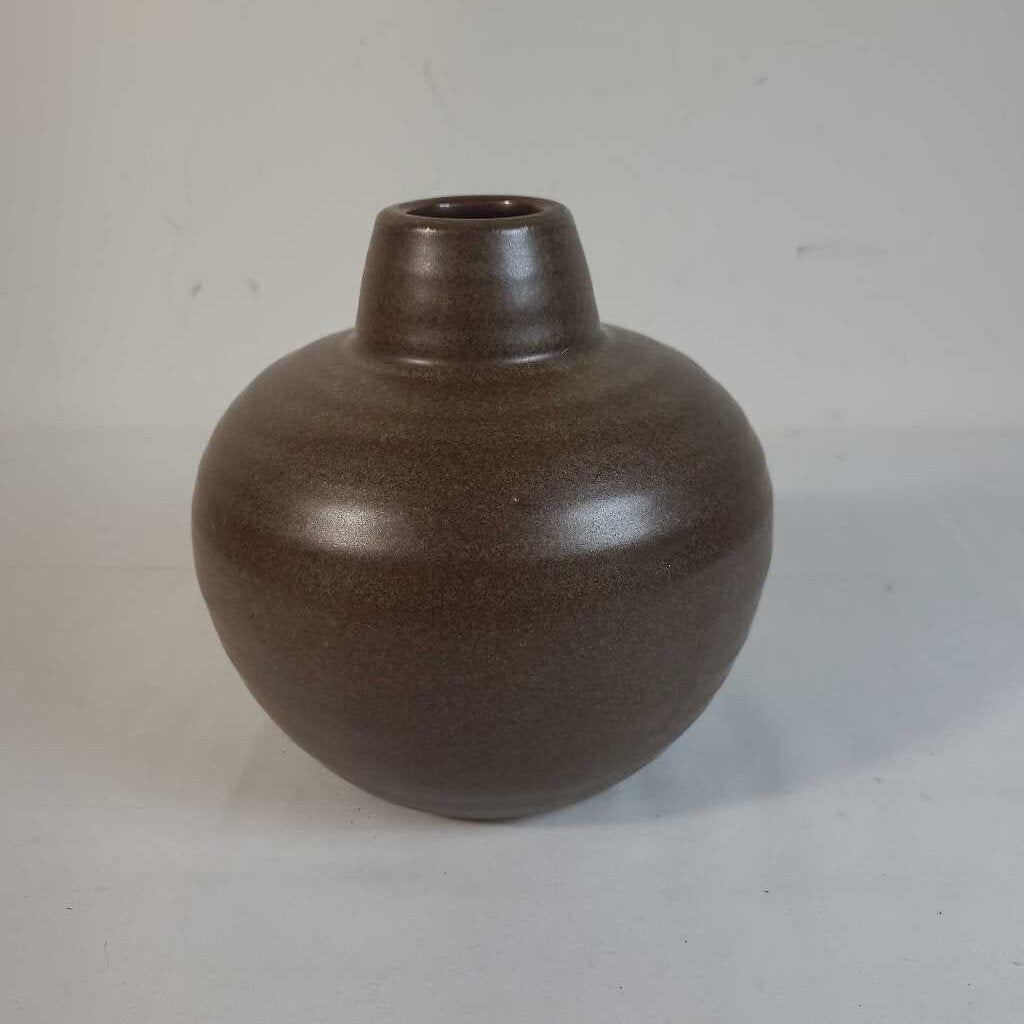 RHYS VASE SMALL BROWN