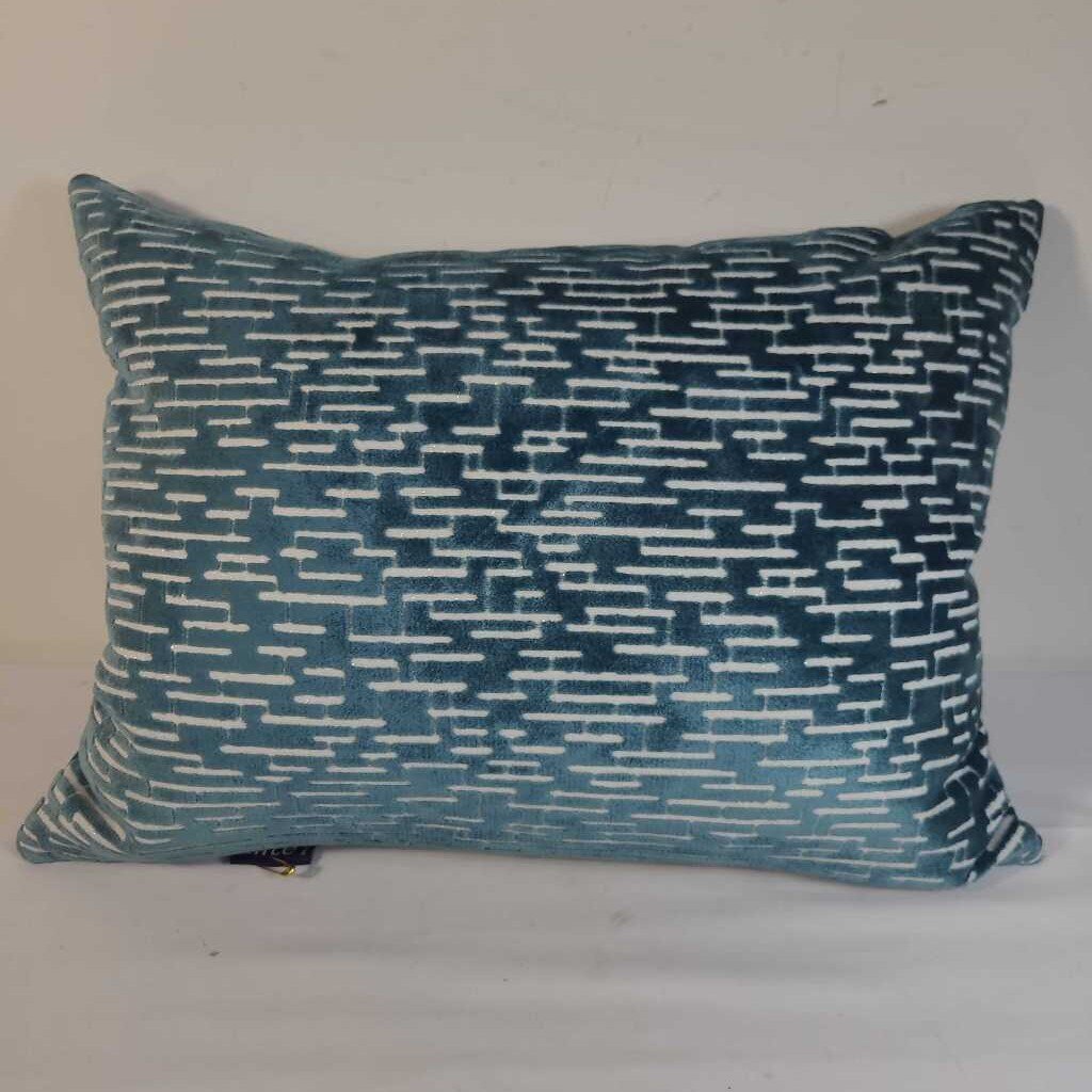 TEAL VELVET PILLOW