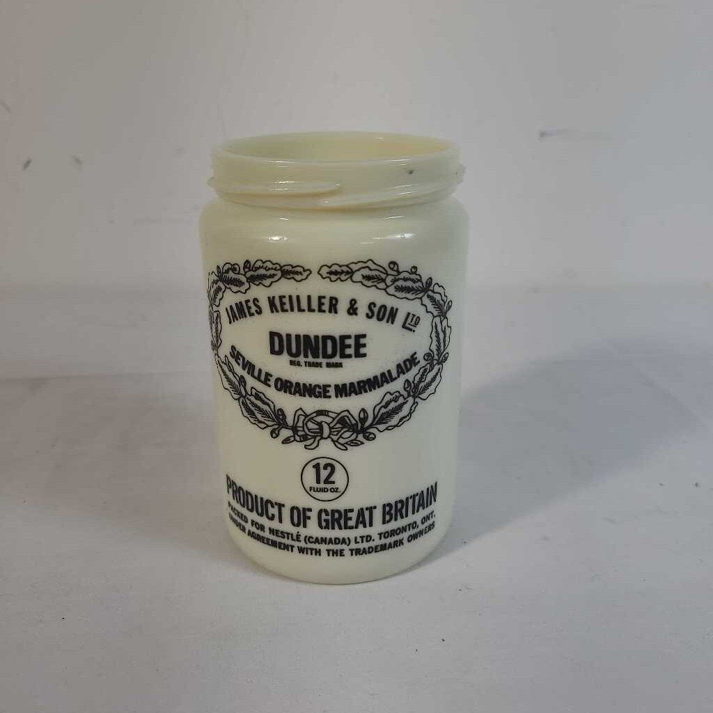 VTG DUNDEE ORANGE MARMALADE JAR