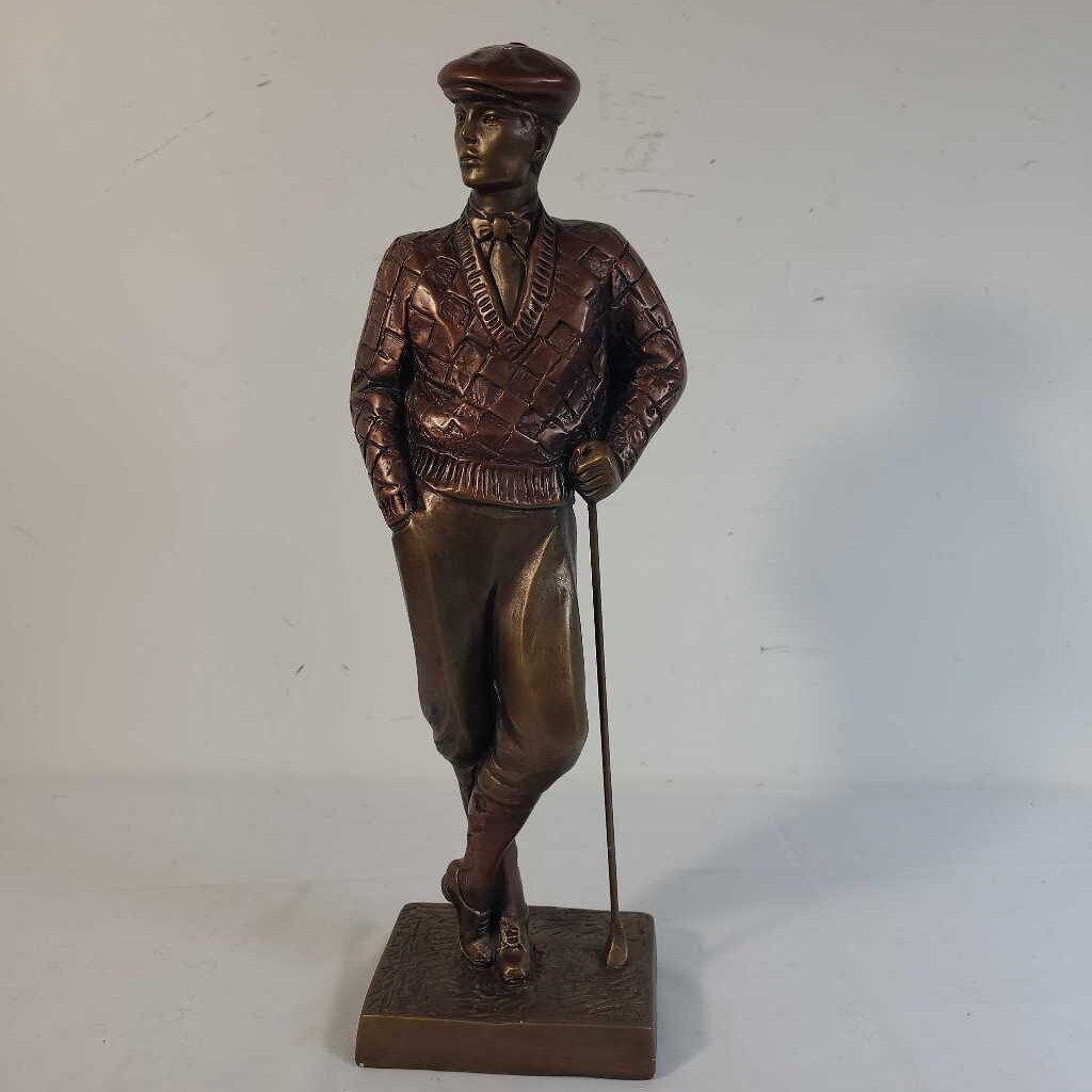 AUSTIN SCULPTURE - GOLFER IN SWEATER VEST