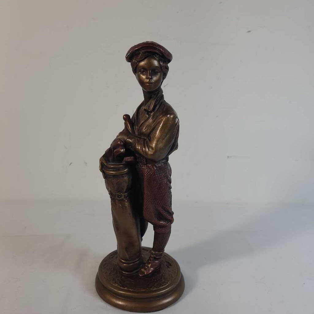 AUSTIN SCULPTURE - CADDY HOLDING GOLF BAG