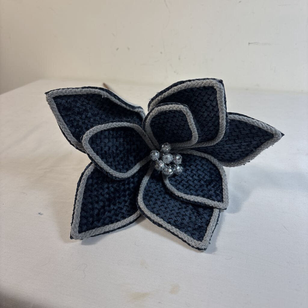 POINSETTIA STEM - NAVY BLUE