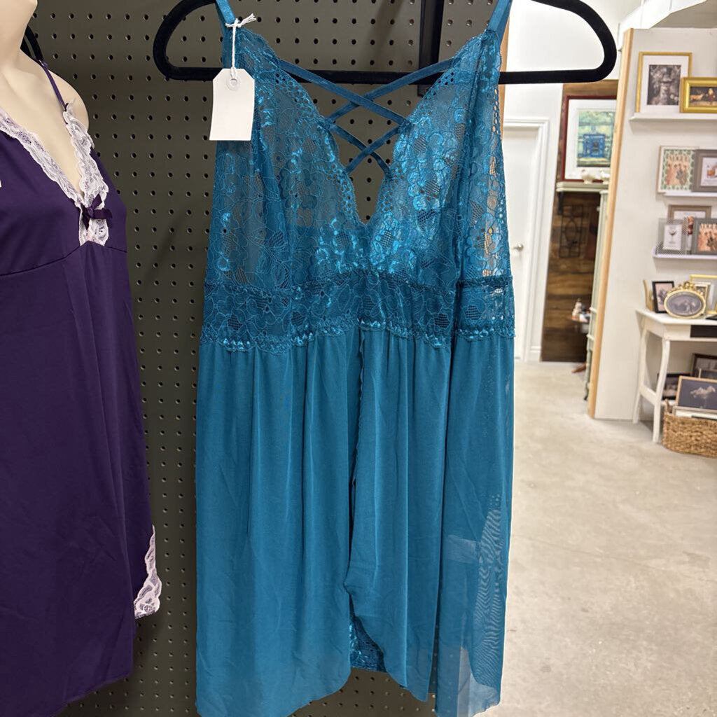 Teal 1pc Baby Doll (2XL)
