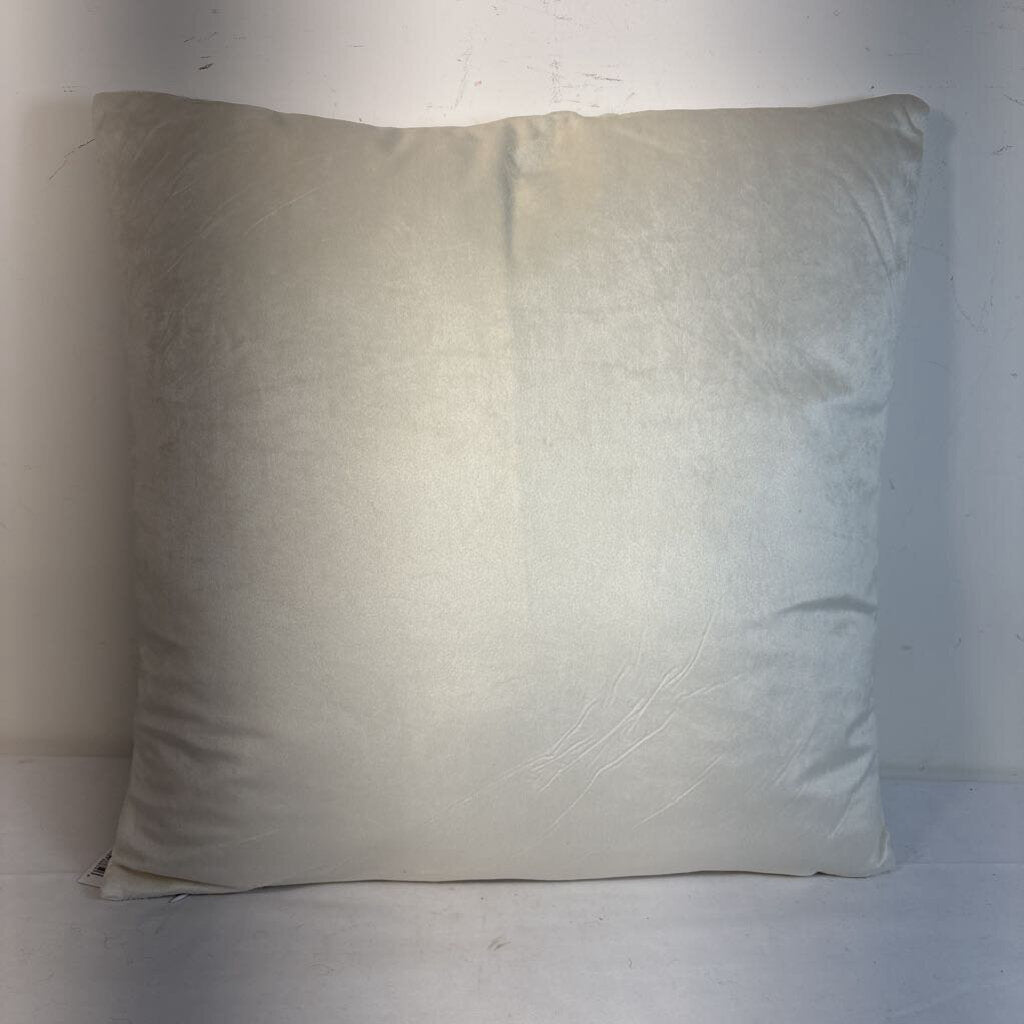 18" EMBROIDERED PILLOW - HAPPY HOLIDAYS