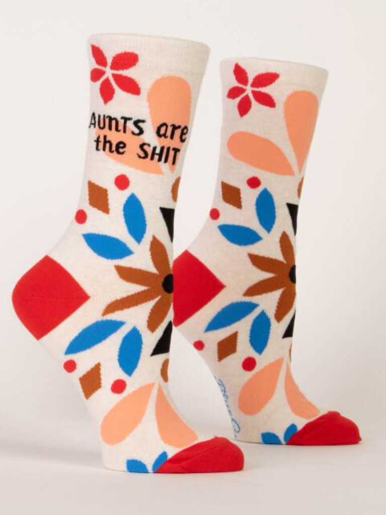 AUNTS ARE THE SHIT - WOMENS SOCKS