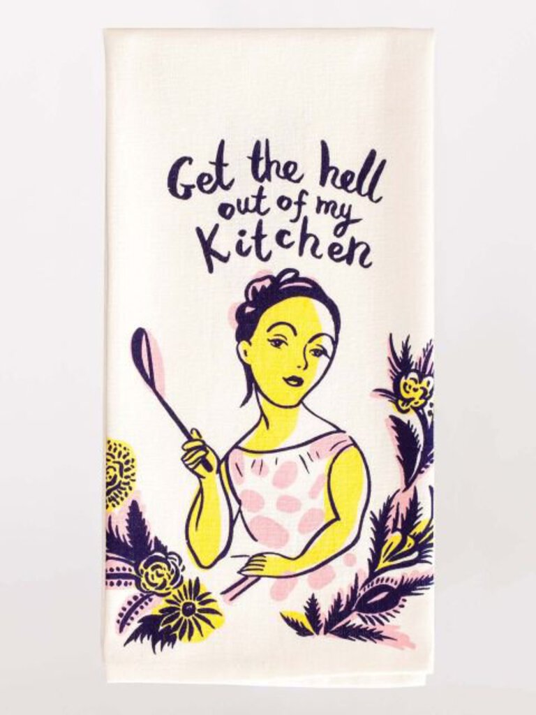 GET THE HELL OUT - DISH TOWEL