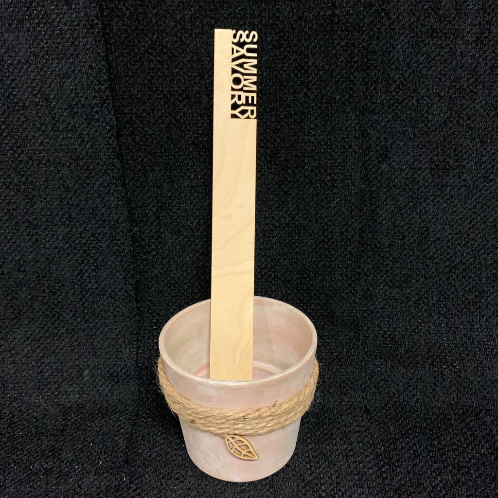 LG VEGGIE GARDEN MARKERS~SUMMER SAVORY